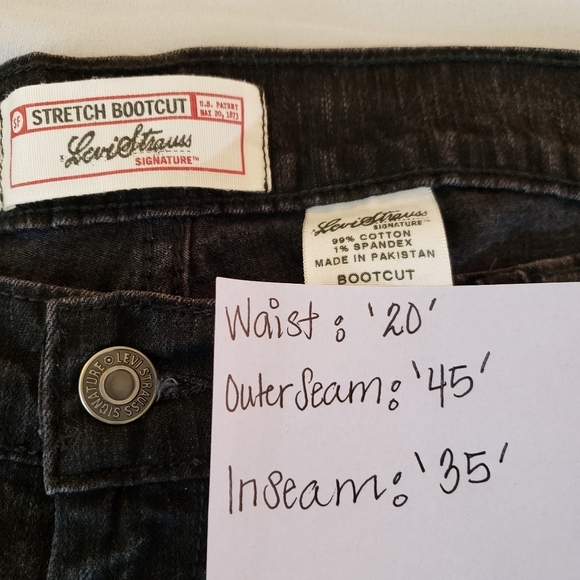 Boot Cut jeans Levi Strauss Signature| Size 16 - Picture 8 of 12